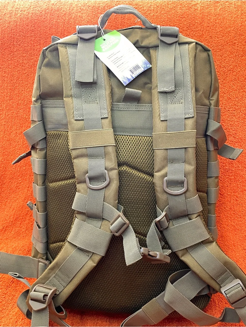 Tactical Backpack with MOLLE